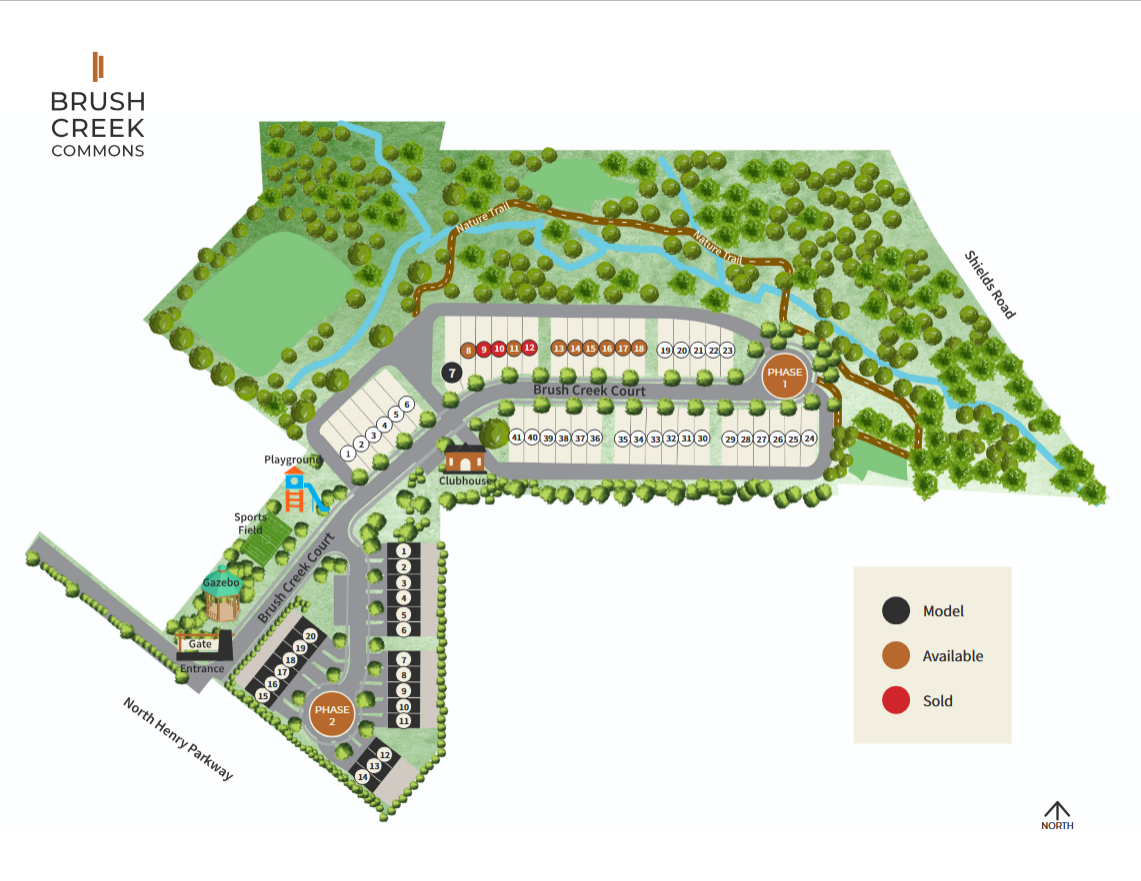 Brush Creek Site Plan